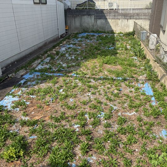 画像2999：防草シート敷設